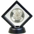 thumbnail image 4 of 3D Floating Frame with Stand, Challenge Coin Display Holder, 4 Pack Floating Display, Gift Packing Frame (Black), 4 of 5