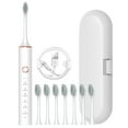 thumbnail image 4 of Toothbrush, Toothbrush With 8 Brush Heads,With Toothbrush Box, 6 Cleaning Modes, Water Proofing IPX7 Water Proofing Toothbrush,-Newly, 4 of 9