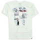 thumbnail image 1 of Camiseta Gráfica Vans Surf Kooks para Hombre Blanco Extragrande, 1 of 1