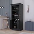 thumbnail image 3 of CoSoTower Bar Cabinet Provo, Living Room, Black, 3 of 7