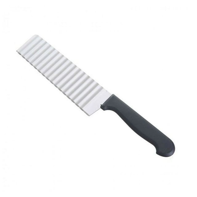 MesaSe Potato Chip Wavy Knife French Fry Wavy Crinkle Cutter Fruit Slicer Chopper Vegetable Chipper