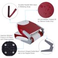 thumbnail image 3 of NORTHCAPTAIN T1 Deluxe Low Back Folding Boat Seat (2 Seats),White/Red, 3 of 6