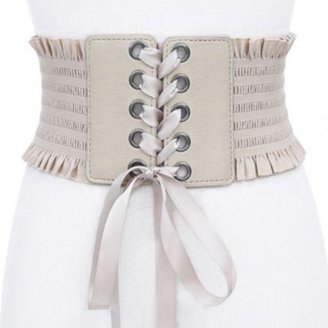 3226 Womens Lace Waist Belt Boho Band Bowknot Wrap Waistband Cinch Women Lace Waist Belt Wrap Around Tie Obi Cinch Waistband  main image 4
