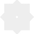 thumbnail image 4 of 16"OD x 1"ID x 8 3/4"C x 1"P Axel Architectural Grade PVC Contemporary Ceiling Medallion, 4 of 11