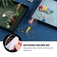 thumbnail image 2 of unbranded 96Ud Kit De Accesorios Para Llaveros DIY Con Anillos Metálicos Y Adornos Acrílicos Surtidos, 2 of 6