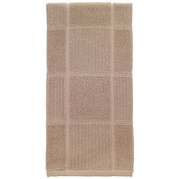 T-Fal Solid Parquet Kitchen Towel Sand 1 each