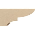 thumbnail image 3 of 7"W x 14"D x 7"H Wide Ridgewood Rough Cedar Woodgrain TimberThane Corbel, Primed Tan, 3 of 6