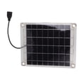thumbnail image 3 of 20W Transparent Double-Sided Solar Panel with USB Output, No Battery Storage - Portable Atomizing Humidifier for Home, Office, Car & Outdoor, Ideal for Air Moisturizing, Plant Watering and Landscape, 3 of 6