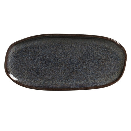 

Shallow Oval Platter Small 9.06 x 4.33 Titanium