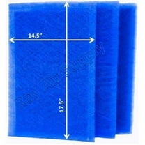 RAYAIR SUPPLY 16x20 Replacement Filter Pads Compatible with SolaceAir Air Cleaner 16x20 Refills (3 Pack) BLUE