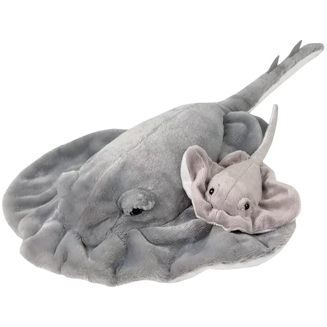 Rhode Island novedad aventura planeta nacimiento de vida mantarraya con bebé peluche 22 "" de largo