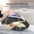 thumbnail image 4 of Yayeee Pillowcase Queen Size Set of 2 Satin Wrinkle Resistant Pillow Case, Fish Pattern, 4 of 7