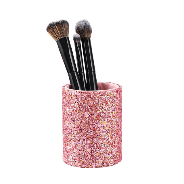 BKER Makeup Brush Storage Bucket Beauty Eyebrow Pencil Storage Tube