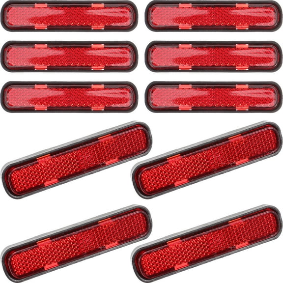 HEALEEP 10Pcs Road Reflectors for Driveway Safety