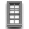 HO 27"x48" 8 Pane Dbl Hung Window (8)