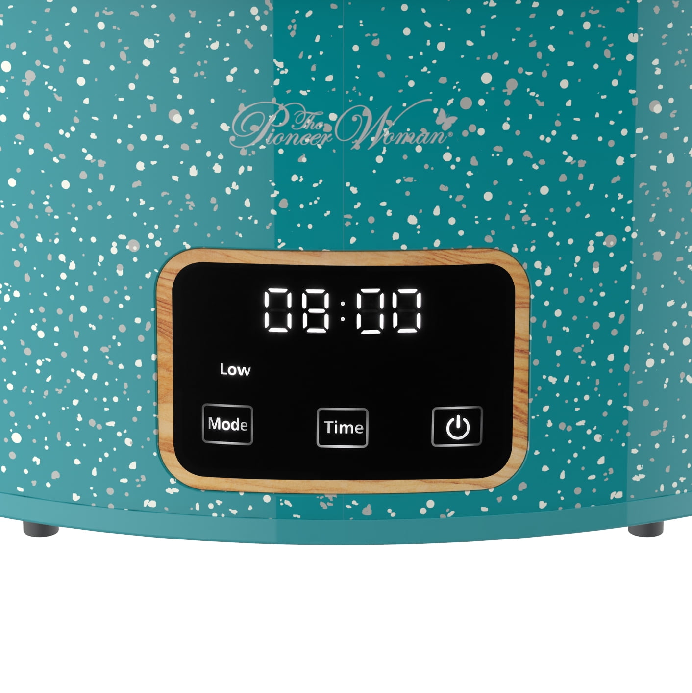 The Pioneer Woman Teal Speckle 6 Quart Slow Cooker