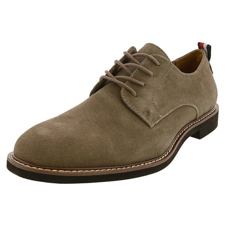 UPC 192041936704 product image for Tommy Hilfiger Men's Garson Suede Gray Ankle-High Oxford - 10M | upcitemdb.com