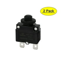 2pcs 20A  250V/125V DC 32V Circuit Breaker Current Overload Protector Switch