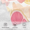 thumbnail image 5 of Yayeee 100% Cotton Hand Towels for Bathroom 16" x 28" Soft Absorbent Kitchen Towel, Pink Floral Orange, 5 of 7