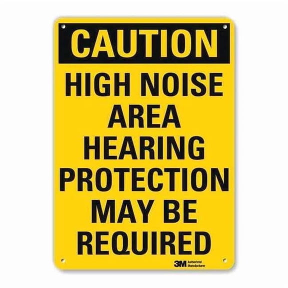 Safety Sign, 14 in Height, 10 in Width, Aluminum, Vertical Rectangle, English