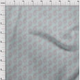 thumbnail image 3 of oneOone Polyester Spandex Light Blue Fabric Paisleys Sewing Craft Projects Fabric Prints By Yard 56 Inch Wide, 3 of 4