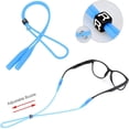 thumbnail image 3 of HLONK Sangle de Lunettes Réglable Rétenteur de Lunettes Lot de 12 avec Chiffon de Nettoyage pour Lunettes Support en Silicone pour Lunettes de Soleil Rétenteur de Lunettes, 3 of 5