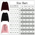 thumbnail image 2 of Hoodies for Women Teen Girls Cute Graphic Planet Printed Sweatshirts Long Sleeve Hooded Pullover Blouse Tops Sweater, 2 of 3