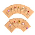 thumbnail image 1 of 12pcs Cartes de Voeux en Papier Kraft, 1 of 2