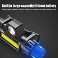 thumbnail image 4 of cámping Linterna LED XPE + COB Linternas de cabeza USB Lámpara de cabeza de trabajo de emergencia a prueba de agua FLhrweasw  Nuevo, 4 of 8