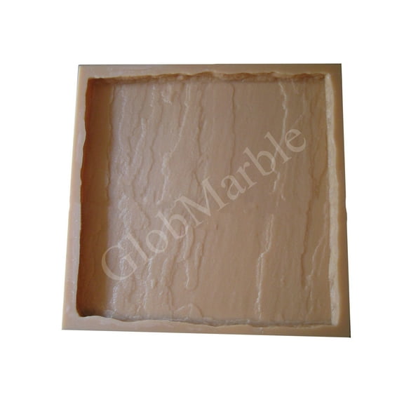 Concrete Stone Mold from GlobMarble. Stepping Stone Mold SS 5701/1. Concrete Veneer Mold, Casting