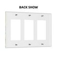 thumbnail image 2 of Sunglasses Watercolor Switch Cover Decorative Wall Plate 3-Gang Standard Size, 2 of 5