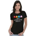 thumbnail image 3 of PACMAN I Ain't Afraid of No Ghosts Women's T Shirt Ladies Tee Brisco Brands S, 3 of 5