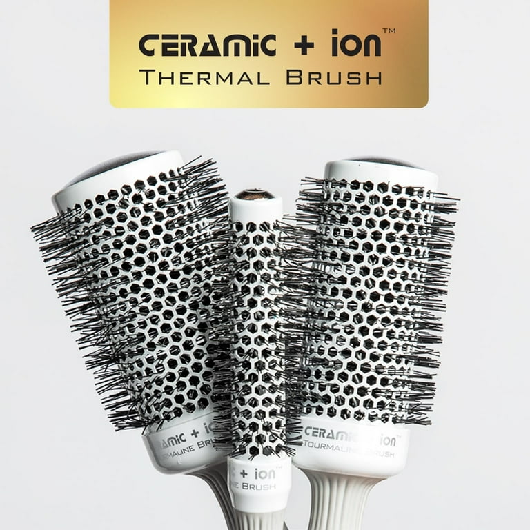 Olivia Garden Ceramic Ion Round Thermal Hair Brush,