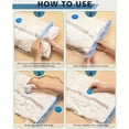 thumbnail image 6 of Simperf 20 Pack Vacuum Storage Bags, with Electric Pump, Space Saver Vacuum Storage Bags, Closet Organizer, Vacuum Seal Bags, 4 Jumbo, 4 Large, 4 Medium, 4 Small, 4 Roll up Bags, 6 of 9