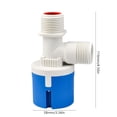 thumbnail image 4 of Válvula De Control De Nivel De Agua Automática Válvula de bola flotante Válvula reguladora de nivel de agua de cierre automático (DN25 - B) Wdftyju Libre de BPA, 4 of 4