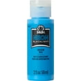 thumbnail image 2 of (3 pack) FolkArt Neon Blacklight Acrylic Craft Paint, Matte Finish, Blue, 2 fl oz, 2 of 10
