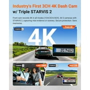 Vantrue N4 Pro S (N4 ProS) 3 Channel Dashcam 4K + 1080P + 2.5K Optional LTE