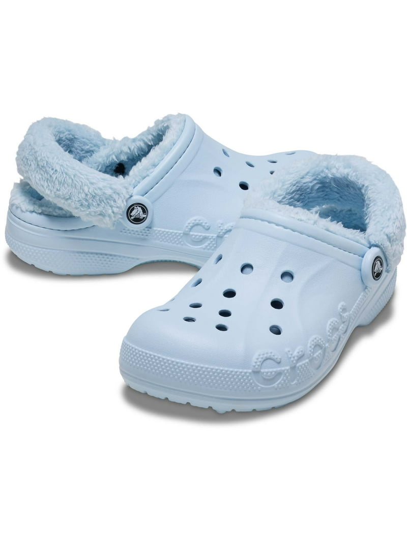 Crocs Unisex Baya Lined Fuzz Strap Clogs - Walmart.com