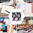 thumbnail image 6 of FORMRS 1-Subject Spiral Notebook 8" x 5" College Ruled 60 Refillable Sheet A5 Hard Cover, Dark Cubes, 6 of 7