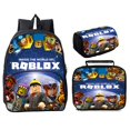 thumbnail image 3 of Conjunto de mochilas escolares periféricas de animación Roblox para estudiantes de escuela primaria y secundaria, el mejor regalo, nuevo, 3 piezas, 3 of 4