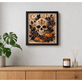 thumbnail image 7 of Halloween Ghost Pearl Art DIY Kit, Ghost Diamond Painting Craft Kit with Crystal Pearl Beads, Cute Ghost Diamond Art for Adults & Kids, Halloween Home Wall Decor, Fall DIY Gift, 7 of 7