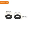 thumbnail image 2 of Uxcell 2Pack Silicone Rubber Grommets 2-3/16" Drill Hole, 1-3/4" ID Top Hat Hole Plug Grommet, 2 of 6