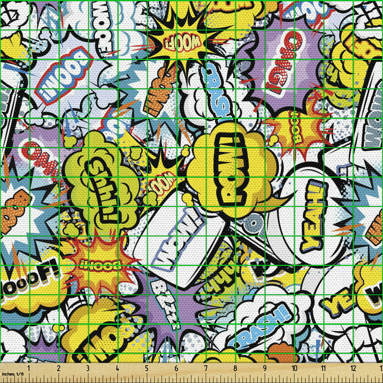 Multicolour 3D Shaggy Rug - Doodle Jigsaw
