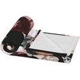 thumbnail image 3 of Flannel Blanket Jacks Music Harlow Nap Blanket Air Conditioning Blankets Couch Bed Office Blankets Soft and Cozy 80"X60", 3 of 6