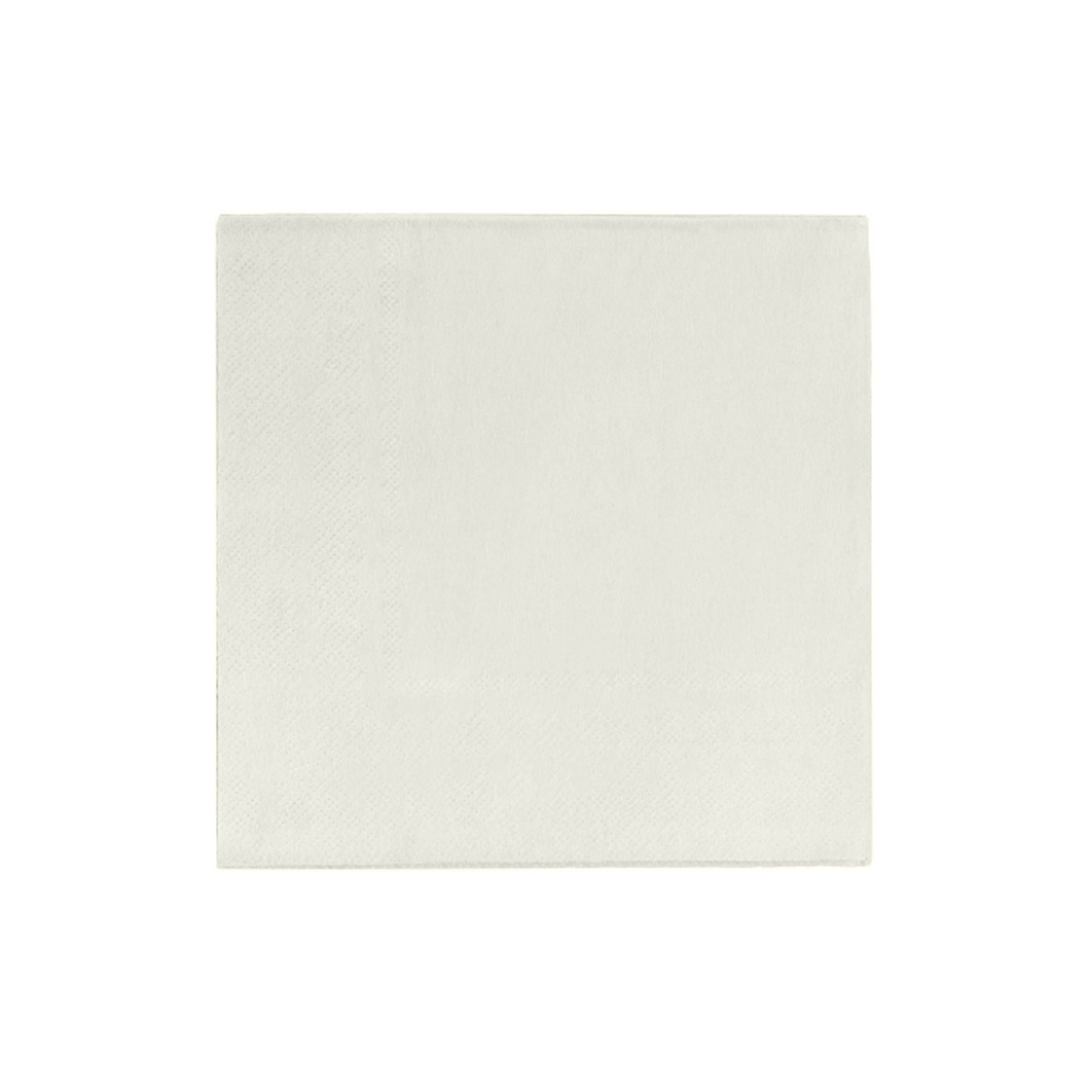 White Cocktail Napkins White Drink Napkins White Beverage Napkins