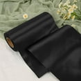 thumbnail image 3 of Black Satin Fabric Ribbon 8 Inch x 25yd, 3 of 7