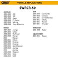 thumbnail image 4 of crux SWRCR59 Chrysler 2004-2013 Dodge & Jeep Radio Replacement, 4 of 4
