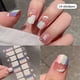 thumbnail image 2 of Pegatinas de uñas de Color sólido arcoíris, cubierta completa de Gel, uñas sin envoltura de hornear, accesorio de calcomanías de Arte de manicura DIY, 14 puntas, 2 of 7