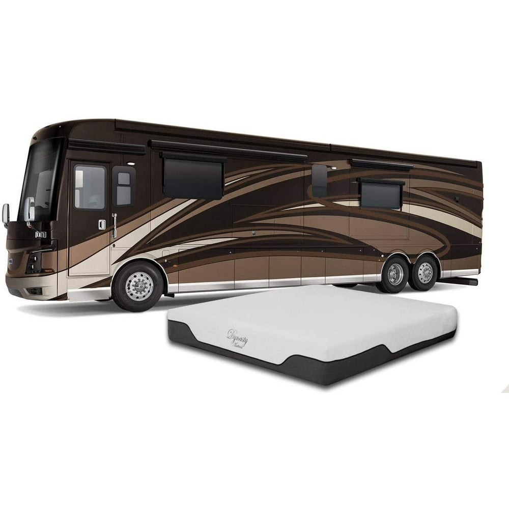 DynastyMattress 10Inch CoolBreeze Gel Memory Foam Mattress for RV