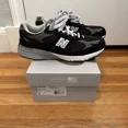 thumbnail image 1 of New Balance 993 Black/White - Size 13D - Shoes MR993BK - Made In USA, 1 of 6
